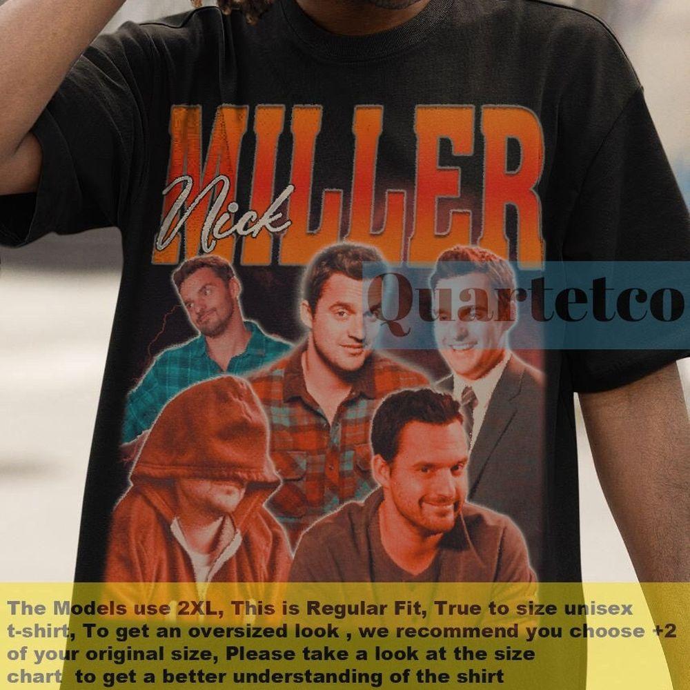 Vintage Nick Miller 3 Vuitino Shirt Vintage Nick Miller 3 Vuitino Shirt